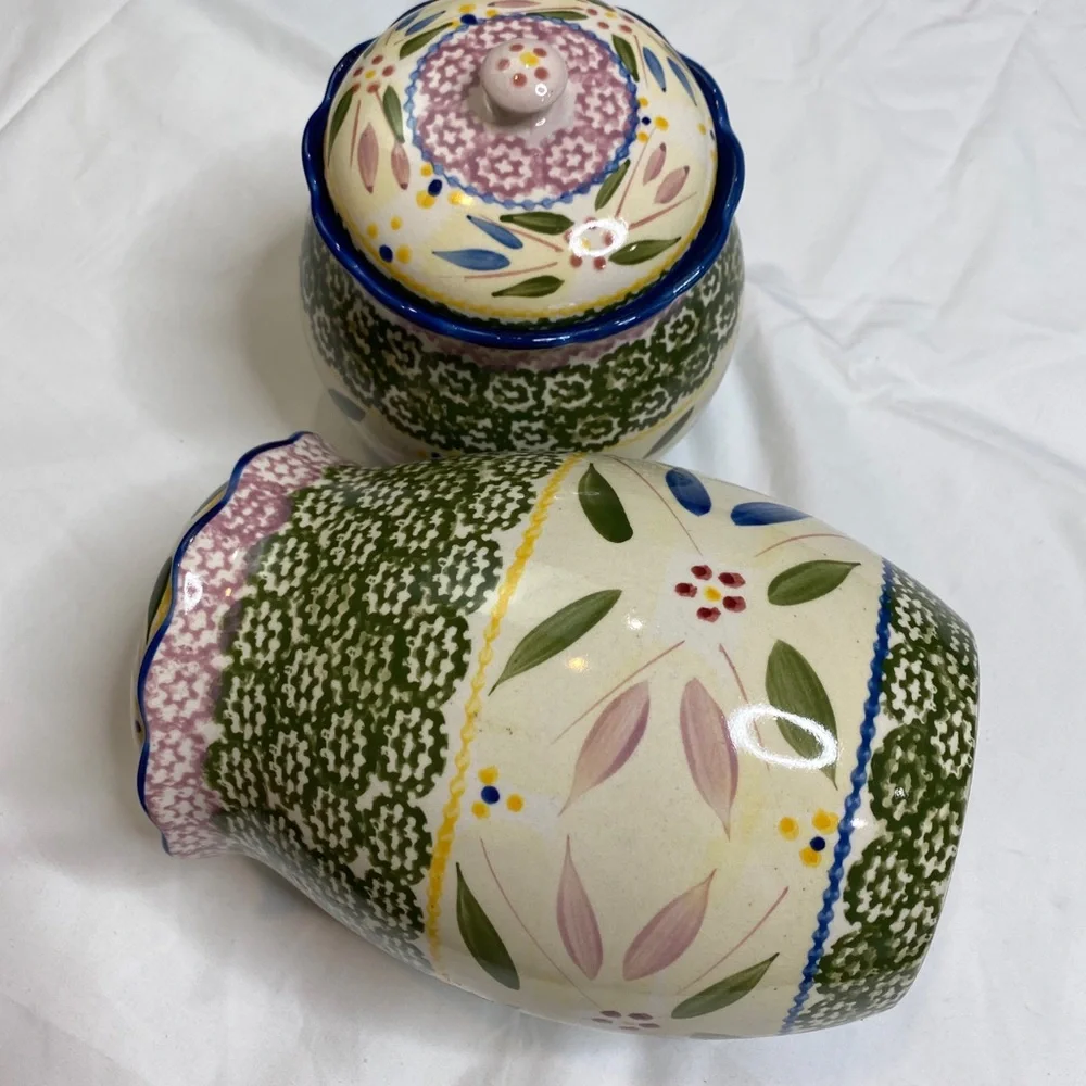 TEMP-TATIONS By Tara Old World Green  Piece Canister Set with Lids - A101121 - Picture 11 of 11